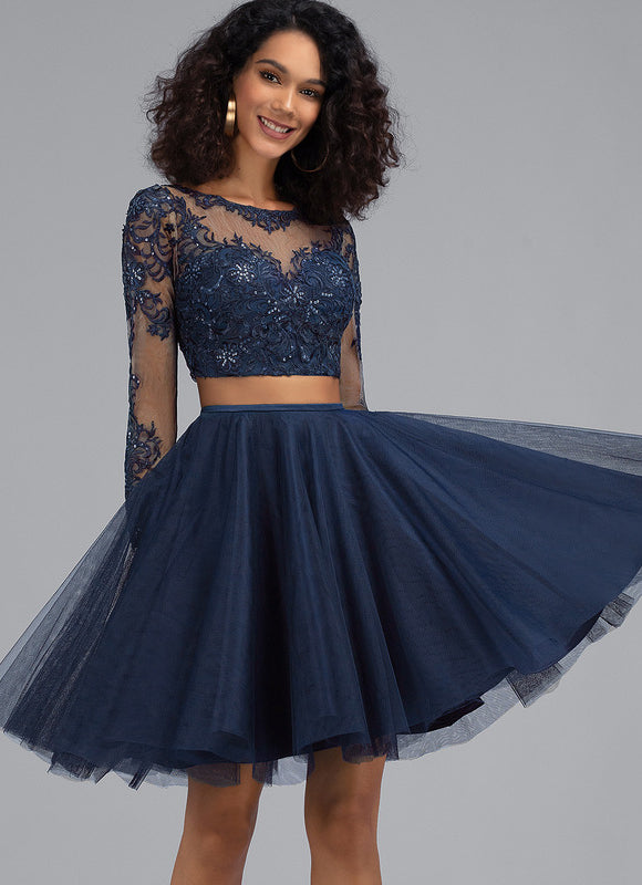 Robe Trapèze Élégance Tulle Marquise
