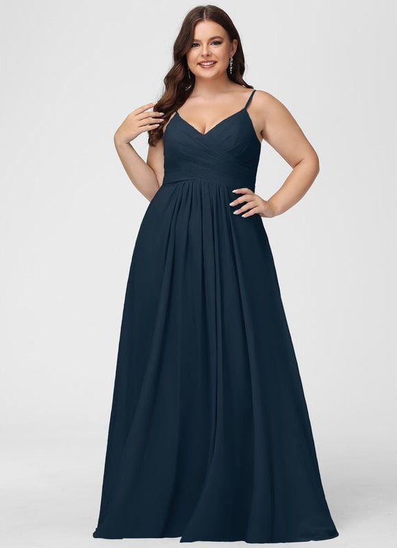 Robe Trapèze Élégante Mousseline - gallery 9