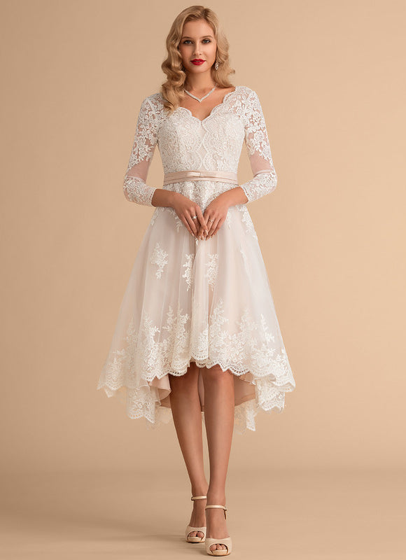 Robe Trapèze Élégance Organza Couture - gallery 4