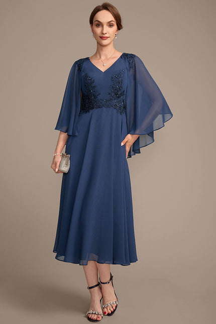 Robe Trapèze Élégance Céleste