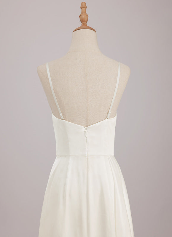 Robe Trapèze Satin Purity - gallery 6