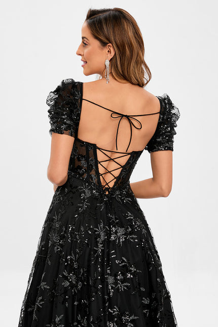 Robe Trapèze Élégance Obsidienne - gallery 4