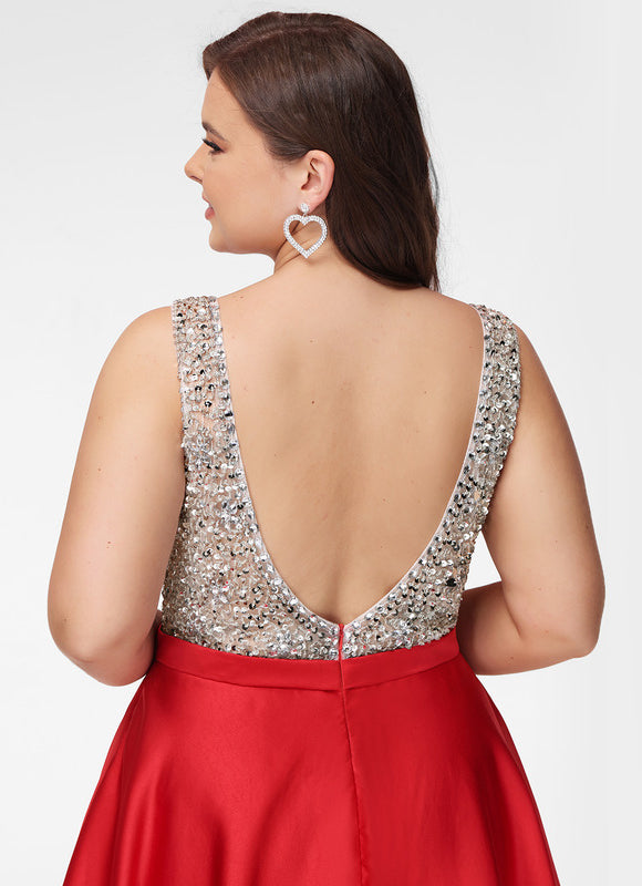 Robe Trapèze Rêve Écarlate - gallery 5