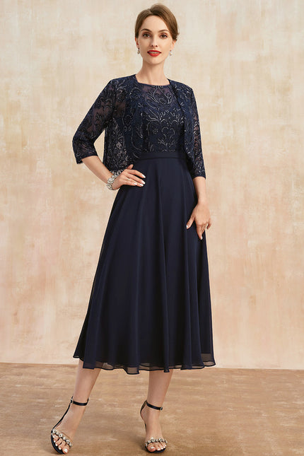 Robe Trapèze Symphonie Marine - gallery 1