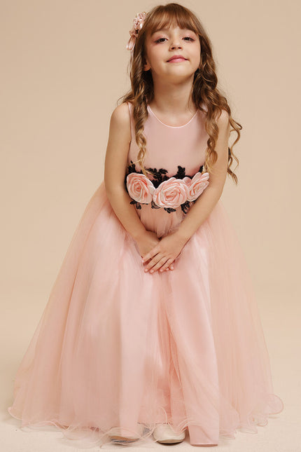 Robe Trapèze Éclat De Pétales - gallery 9
