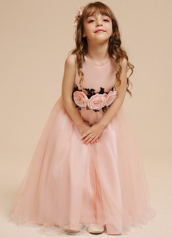 Robe Trapèze Éclat De Pétales - gallery 9