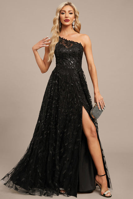 Robe Trapèze Noir Étoilé - gallery 3