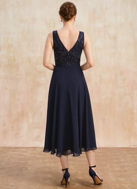Robe Trapèze Symphonie Marine - gallery 6