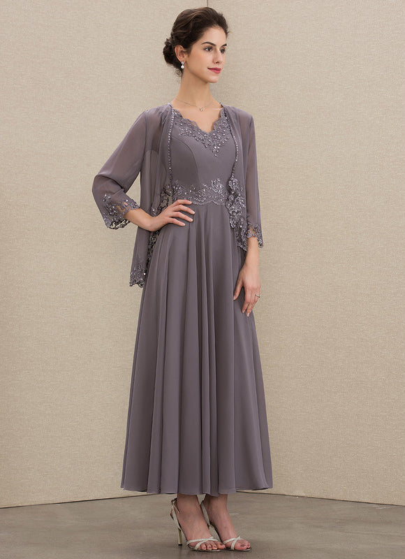 Robe Trapèze Chic Mousseline Sophistiquée