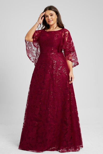 Robe Trapèze Éclat Velours - gallery 4