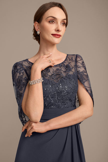 Robe Trapèze Rêve Sombre Légèreté - gallery 1