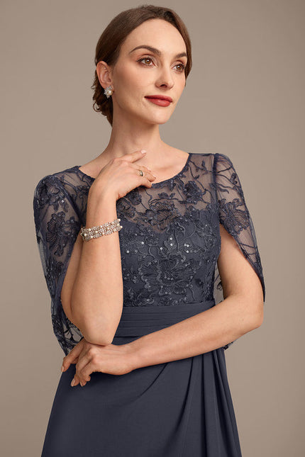 Robe Trapèze Rêve Sombre Légèreté - gallery 1