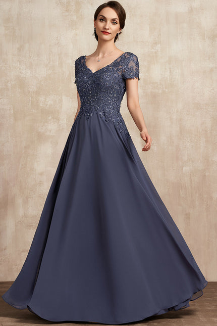 Robe Trapèze Satinée Étoilée - gallery 4