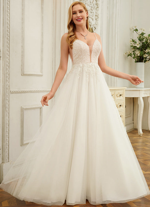 Robe Trapèze Luxe Évanescent - gallery 2