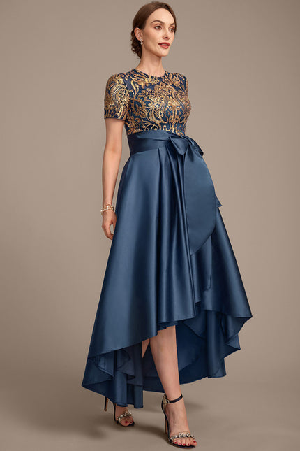 Robe Trapèze Indigo Étoilé - gallery 6