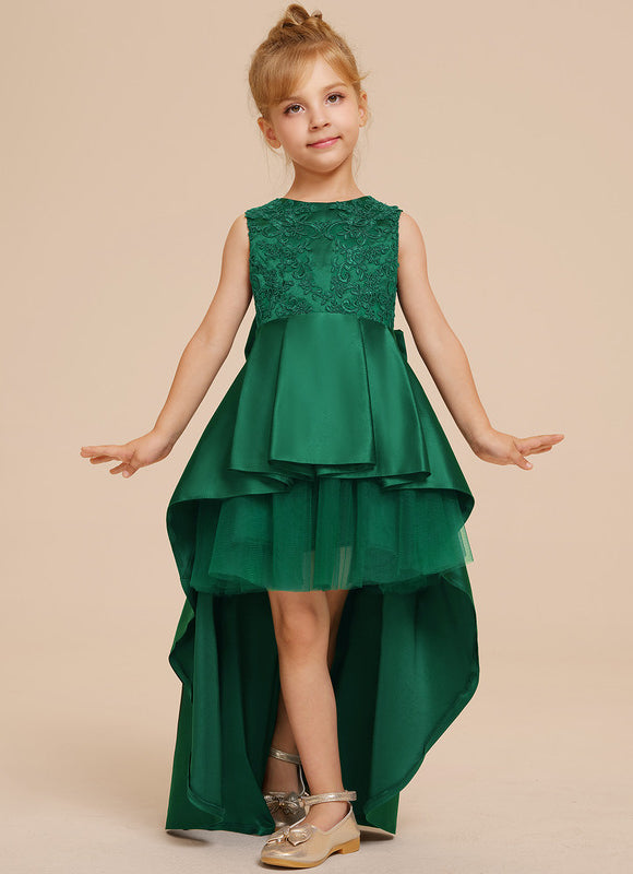 Robe Trapèze Émeraude Enfant