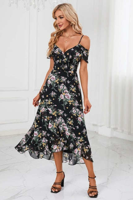 Robe Trapèze Floral Cascade - gallery 5