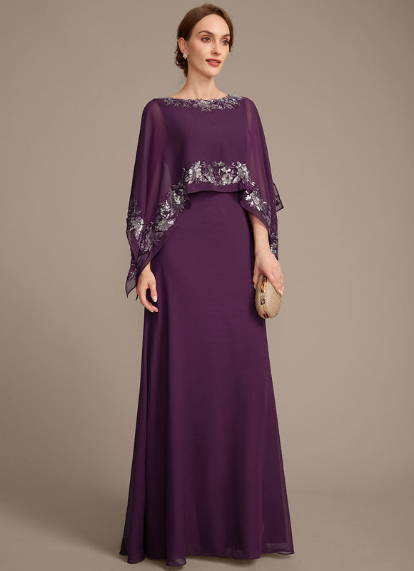 Robe Trapèze Violette Éthérée - gallery 5