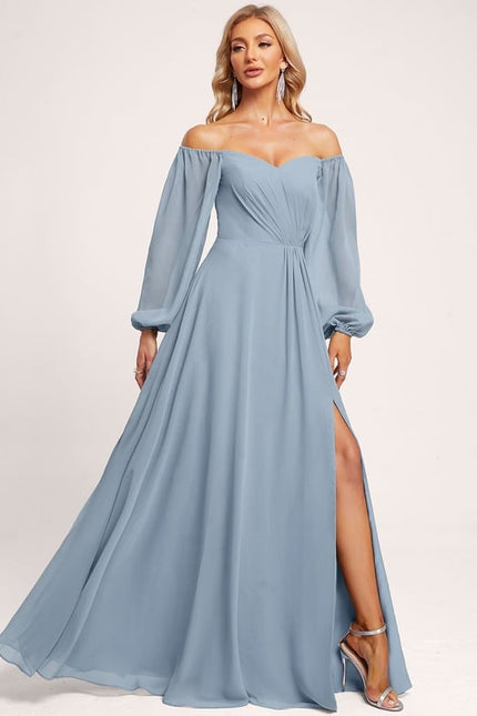Robe Trapèze Éventail Douceur - gallery 2