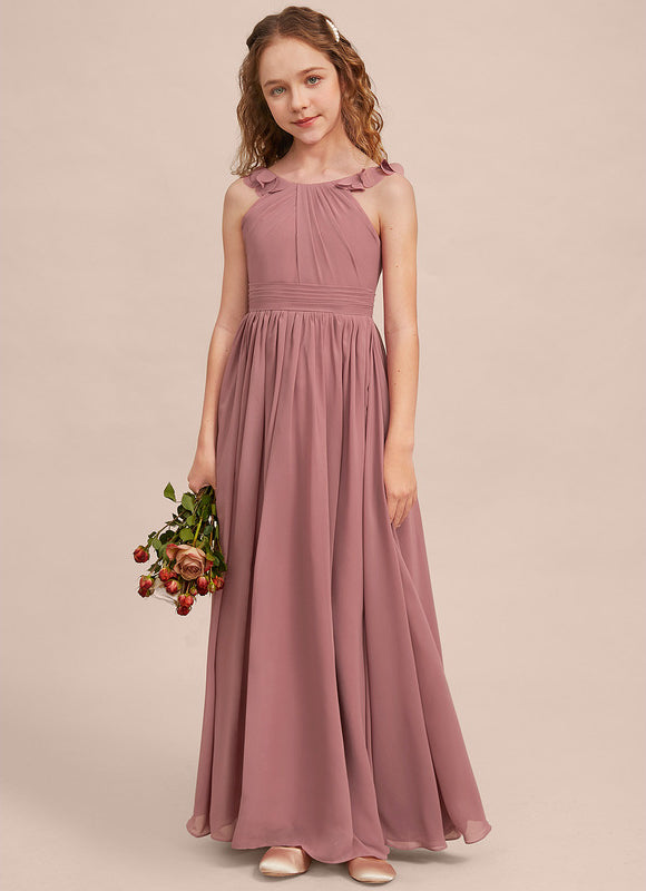 Robe Trapèze Mousseline Fleurie