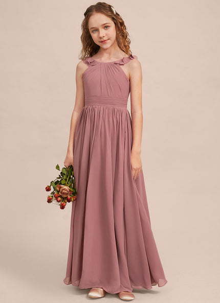 Robe Trapèze Mousseline Fleurie