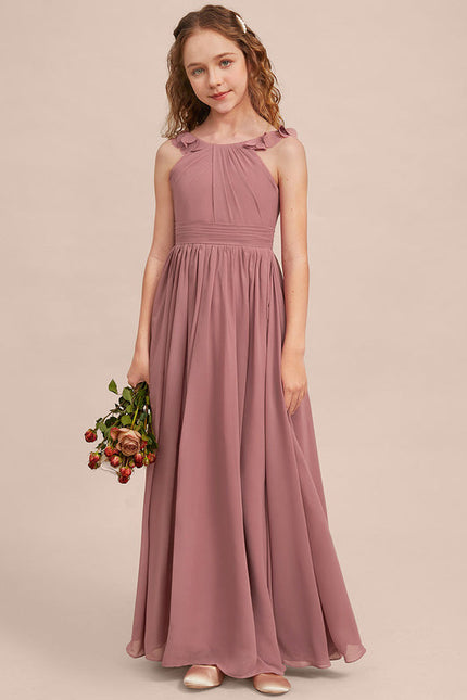 Robe Trapèze Mousseline Fleurie