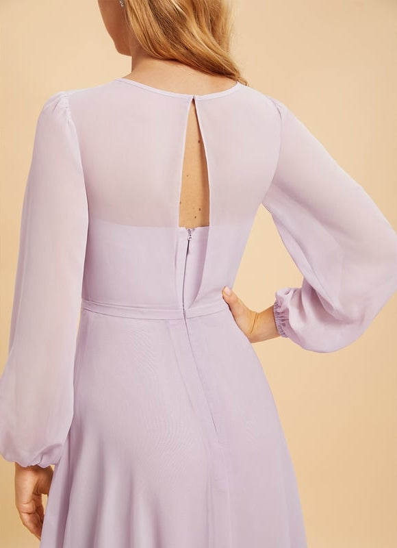 Robe Trapèze Douceur Lavande - gallery 6