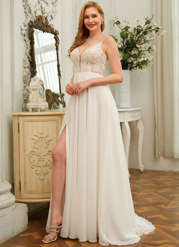 Robe Trapèze Élégance Cristalline - gallery 6