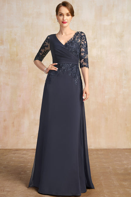 Robe Trapèze Sérénité Sombre - gallery 2