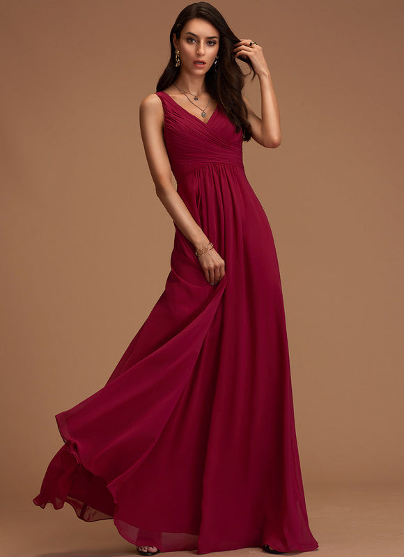 Robe Trapèze Bordeaux Élégance