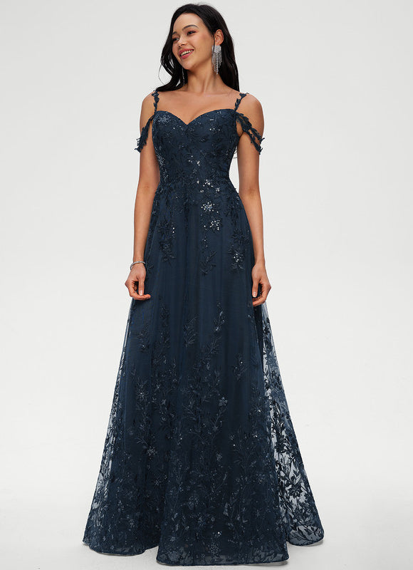 Robe Trapèze Satin Étoilé - gallery 3