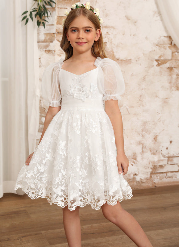 Robe Trapèze Fille Mariage Éclat - gallery 7