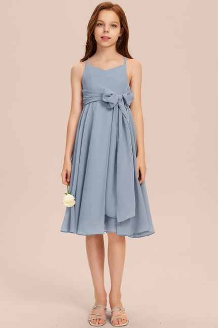 Robe Trapèze Éclat De Mousseline - gallery 5