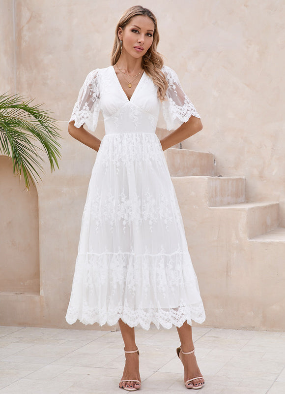 Robe Trapèze Couture Romantique - gallery 3
