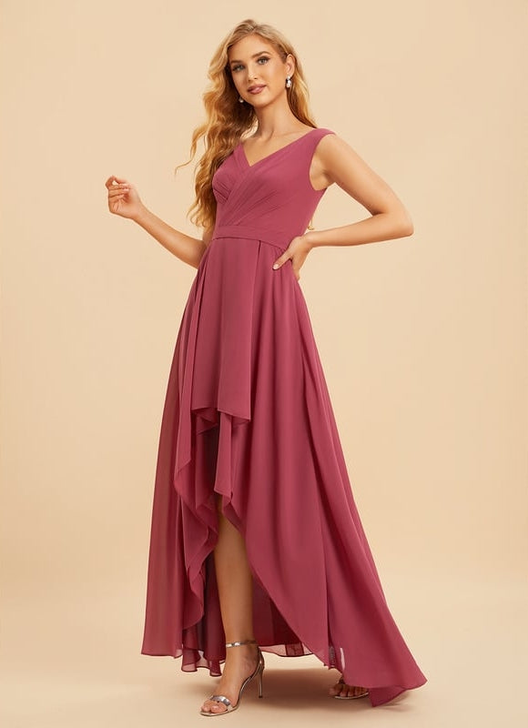 Robe Trapèze Fluide Asymétrique - gallery 5