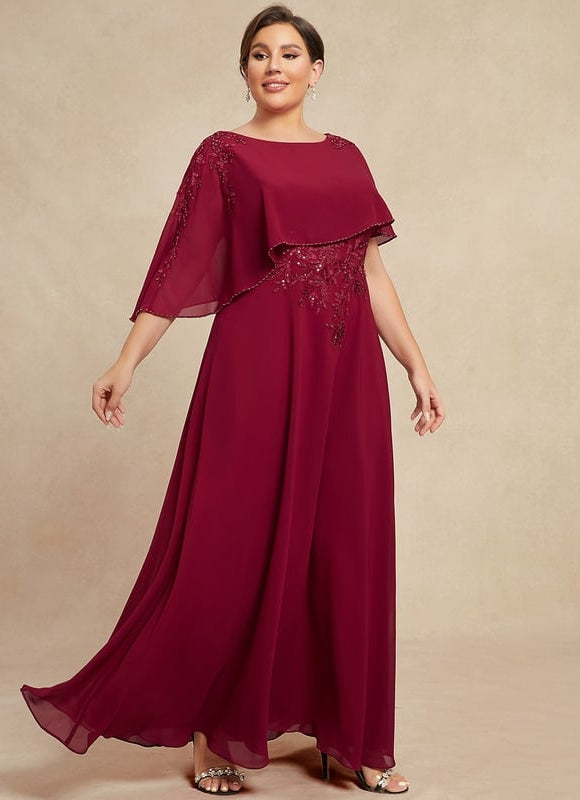 Robe Trapèze Rouge Serenité - gallery 7
