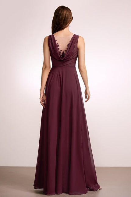 Robe Trapèze Chic Satinée - gallery 1