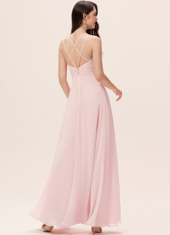 Robe Trapèze Flottante Olive - gallery 4
