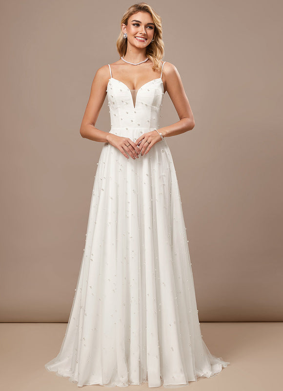 Robe Trapèze Éclat De Perles - gallery 2
