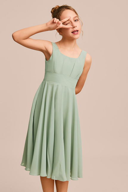 Robe Trapèze Élément Vaporeux - gallery 3