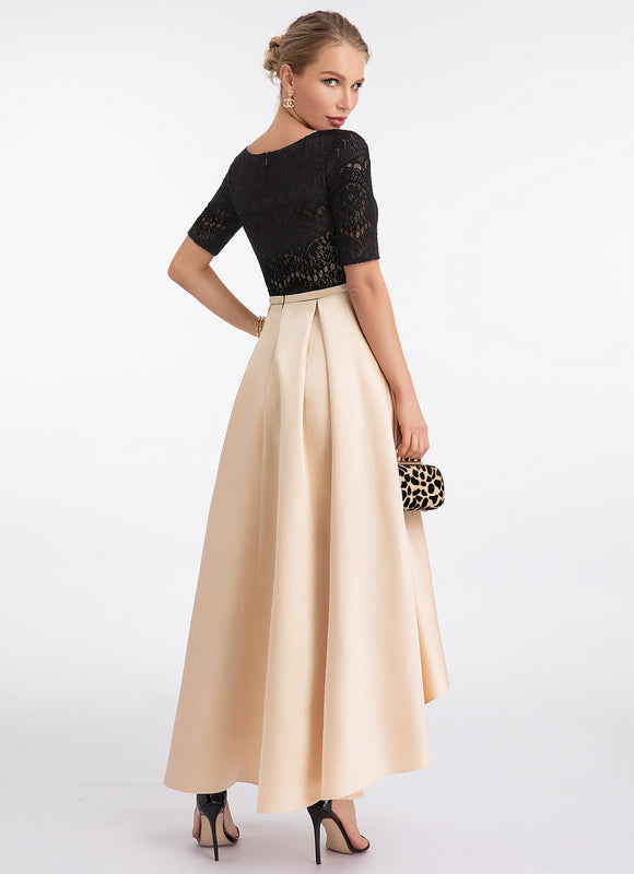 Robe Trapèze Chic Satiné - gallery 3