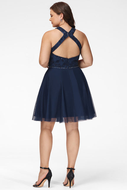 Robe Trapèze Éclat Éphémère - gallery 9