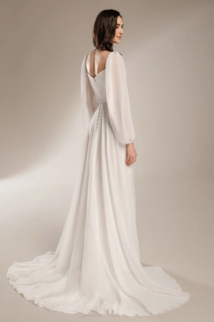 Robe Trapèze Vague Éthérée - gallery 5