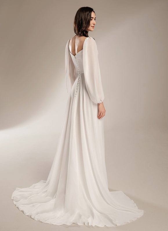 Robe Trapèze Vague Éthérée - gallery 5