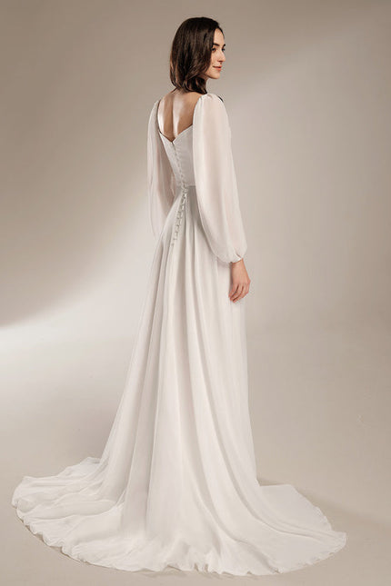 Robe Trapèze Vague Éthérée - gallery 5