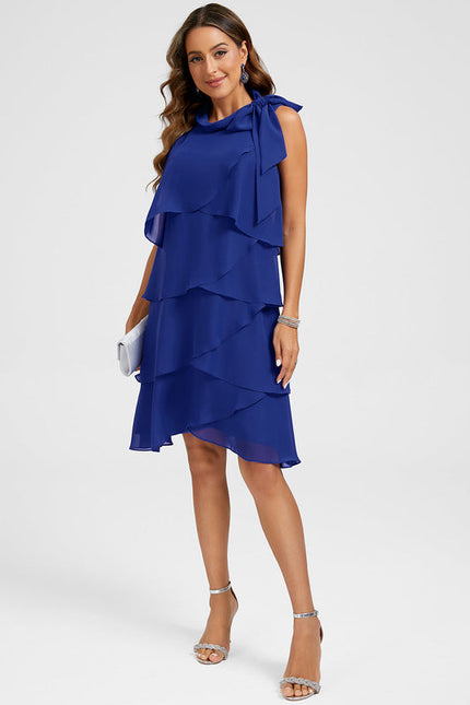 Robe Trapèze Onde Marine - gallery 2