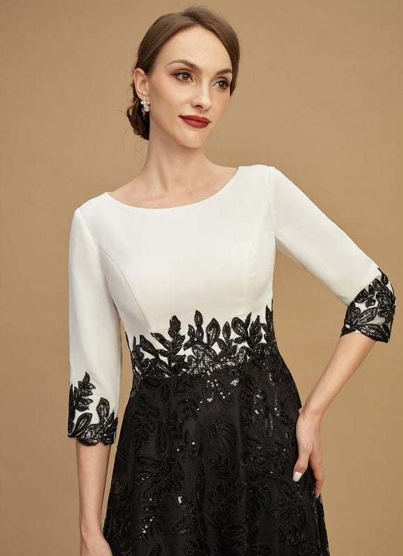 Robe Trapèze Éclat De Velours - gallery 6