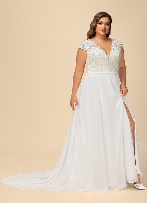 Robe Trapèze Éthérée Satinée - gallery 6