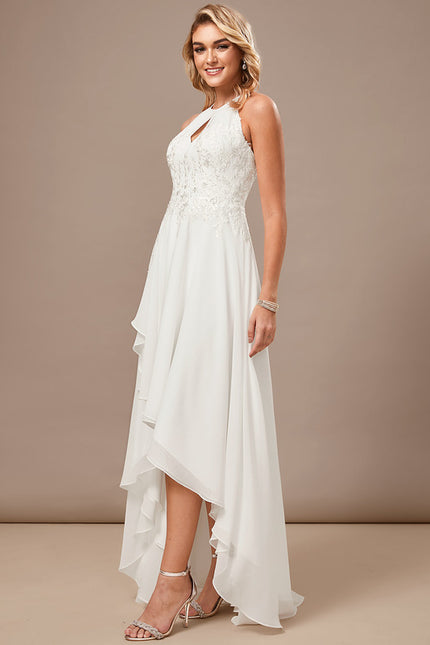 Robe Trapèze Asymétrique Éclatante - gallery 3