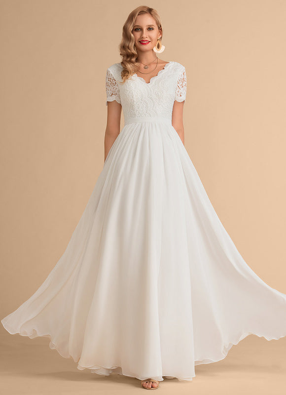 Robe Trapèze Éblouissante Aérienne - gallery 3